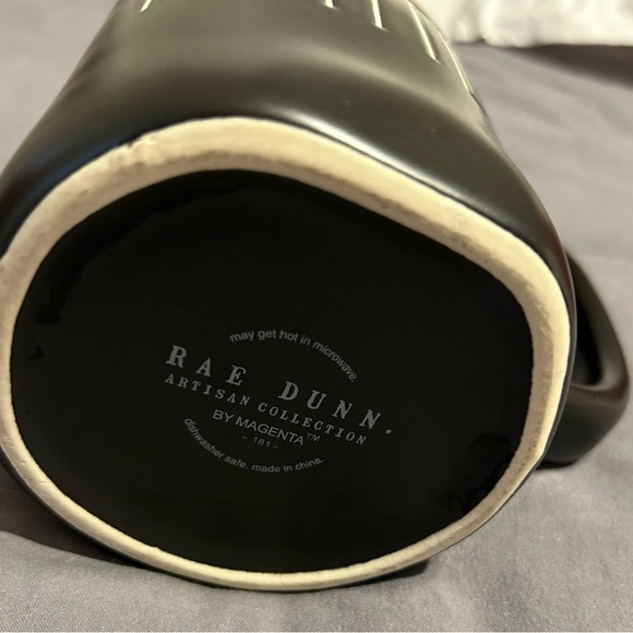 New Rae Dunn “Fighter” Mug. 5” - Picture 2 of 3